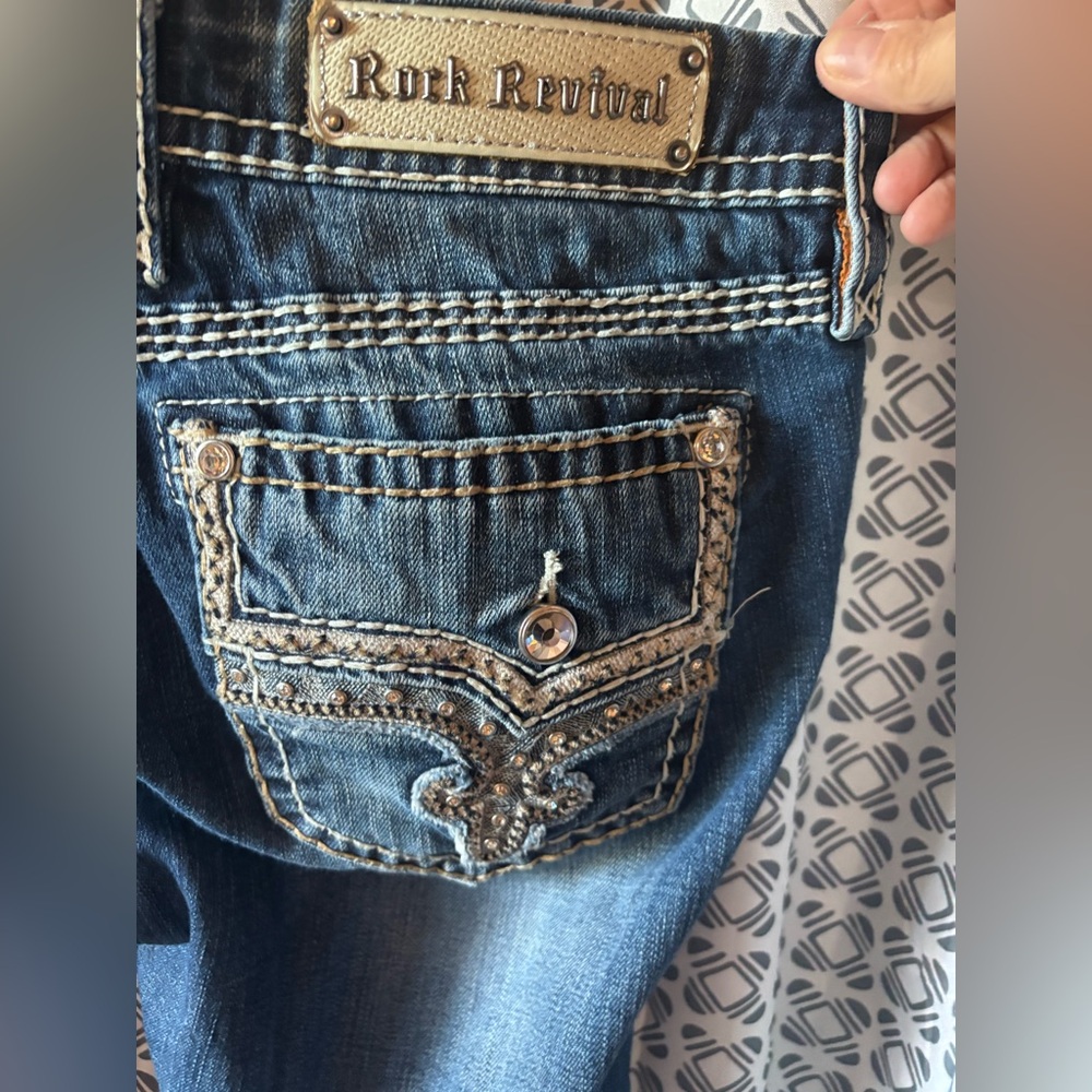 Rick revival cropped jeans